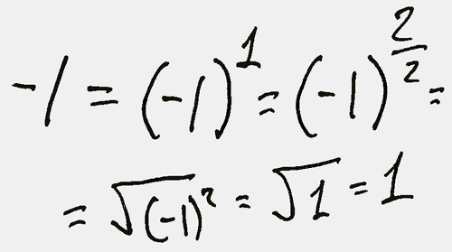 -1=1